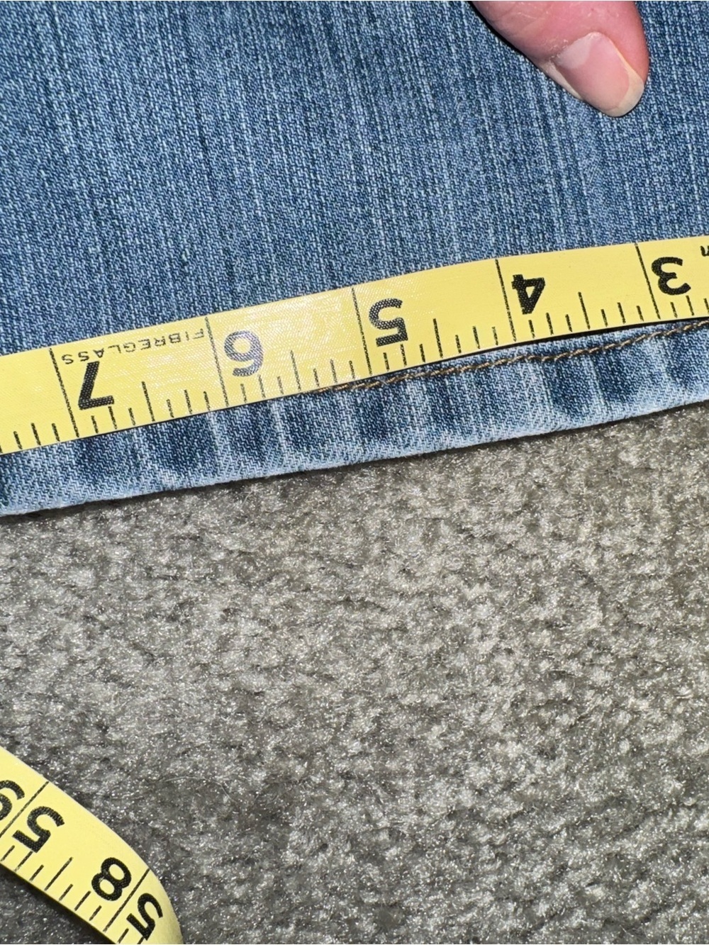 Talbots Light Blue Straight-Leg ankle Jeans size 10 - Picture 8 of 8